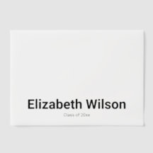 Afstuderen Graduate's Naam en Klasse van 2025