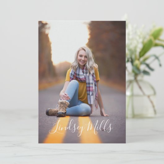 Afstuderen, Graduation party, Afstudeerder, 2021 a Save The Date (Staand voorkant)