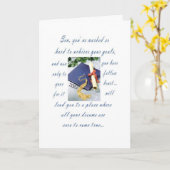 Afstuderen-Grandson, Happy Afstuderen Kaart (Gele Bloem)