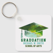 Afstuderen groen sleutelhanger (Voorkant)