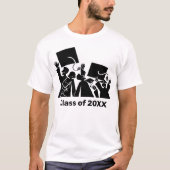 Afstuderen Groepsklasse van 20XX Unisex T-shirt (Voorkant)