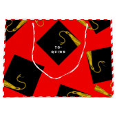 Afstuderen Grote Geschenktas Groot Cadeauzakje (Voorkant)