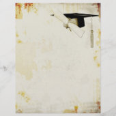 Afstuderen Grunge Letterhead (Voorkant)