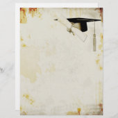 Afstuderen Grunge Letterhead (Voorkant / Achterkant)