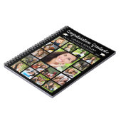 Afstuderen Guestbook Memory Book Photo Collage Notitieboek (Linkerzijde)