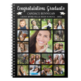 Afstuderen Guestbook Memory Book Photo Collage Notitieboek