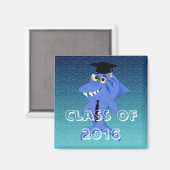 Afstuderen haai, Een unicum en grappig Magneet (Voorkant / Achterkant)