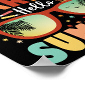 Afstuderen Hallo Vaarwel Kleuterschool Poster (Hoek)