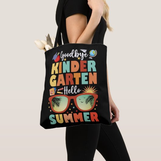 Afstuderen Hallo Vaarwel Kleuterschool Tote Bag (Dichtbij)