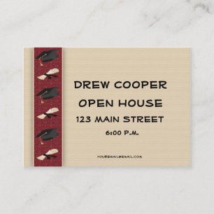 Afstuderen Hand-out Contactkaartje