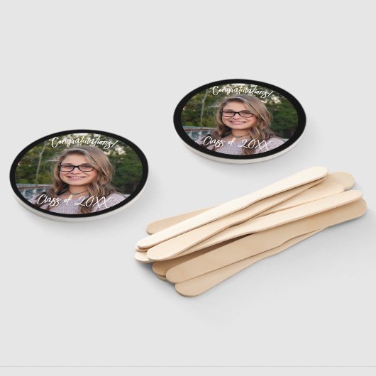 Afstuderen handventilator, foto gunst Afstuderen Handwaaier (Niet-gemonteerd)