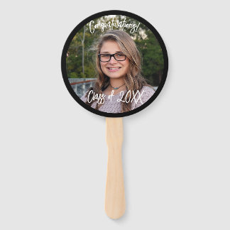 Afstuderen handventilator, foto gunst Afstuderen Handwaaier