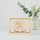 Afstuderen Hartelijk dank Bedankkaart (Staand voorkant)