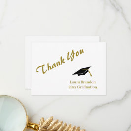 Afstuderen Hartelijk dank Bedankkaart