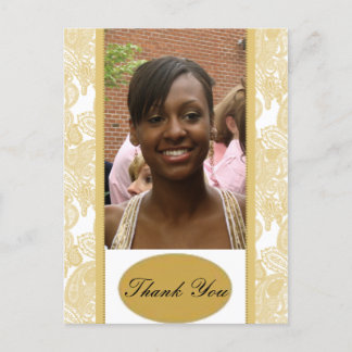 Afstuderen Hartelijk dank Briefkaart