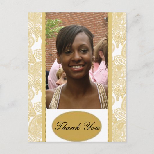 Afstuderen Hartelijk dank Briefkaart (Voorkant)