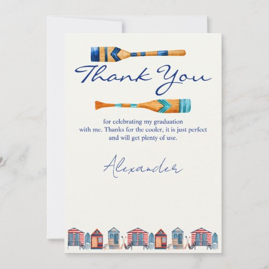 Afstuderen Hartelijk dank Kaart (Voorkant)