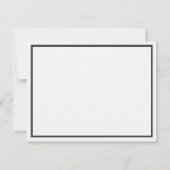 Afstuderen - Hartelijk dank - Vaste notitiekaart | Kaart (Achterkant)