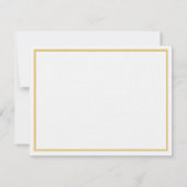 Afstuderen - Hartelijk dank - Vaste notitiekaart | Notitiekaartje (Achterkant)