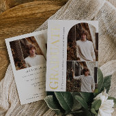 AFSTUDEREN HEADLINE Afstuderen Foto Folie Uitnodiging