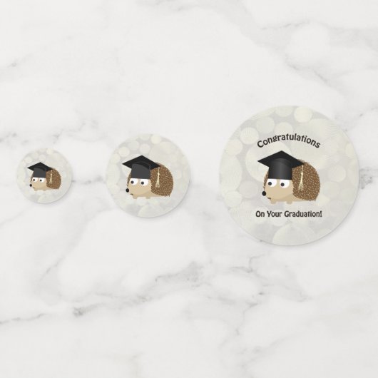 Afstuderen Hedegel Confetti (Voorkanten)