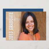 Afstuderen heeft een volledig beeld geschetst van  kaart (Voorkant / Achterkant)