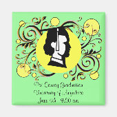 Afstuderen Herinnering Magneet (Voorkant)