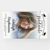 Afstuderen het Afstudeerder van het Manuscript van Spandoek (Horizontaal)