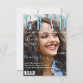 Afstuderen het Afstuderen van de Foto van het Hoes Kaart (Voorkant)