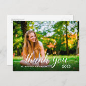 Afstuderen het Afstuderen van de Foto van het Manu Briefkaart (Voorkant / Achterkant)