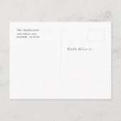 Afstuderen het Afstuderen van de Foto van Magazine Aankondigingskaart (Achterkant)