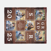 Afstuderen het Afstuderen van Keepomwille Unieke F Fleece Deken (Voorkant (Horizontaal))