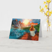 Afstuderen het beste Uitzicht na de moeilijkste kl Kaart (Gele Bloem)