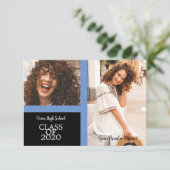 Afstuderen het Eenvoudige Afstuderen van Twee Foto (Staand voorkant)