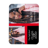 Afstuderen het Eenvoudige Afstuderen van Twee Foto Magneet (Verticaal)