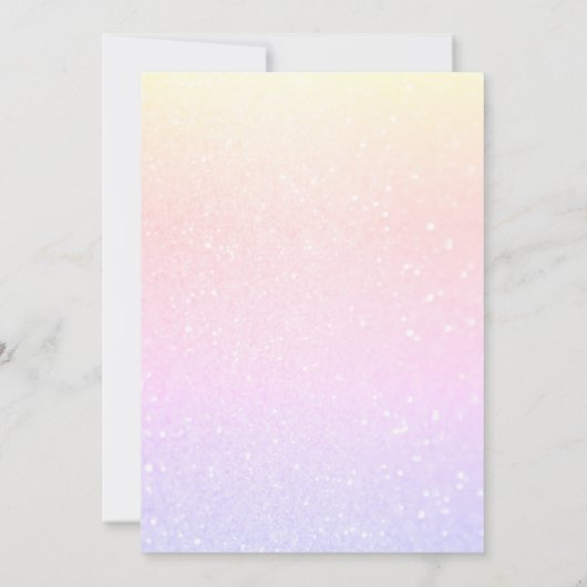 Afstuderen het girale moderne afstuderen voor midd aankondiging (Achterkant)