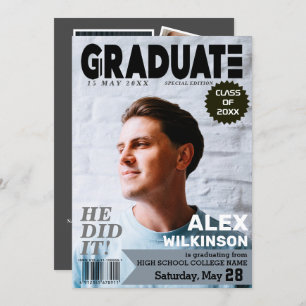 AFSTUDEREN het Hoesje van het Tijdschrift Stijl Ch Aankondiging