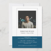 Afstuderen het Malplaatje van de Foto Gepersonalis Kaart (Voorkant)