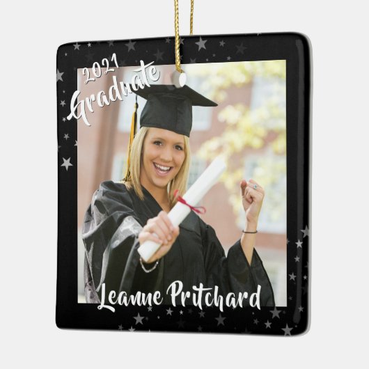 Afstuderen het Manuscript 2 van de Fotosterren Zwa Keramisch Ornament (Links)