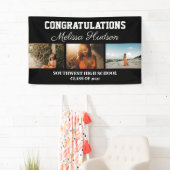 Afstuderen het Manuscript drie Zwarte Foto van Gef Spandoek (Insitu)