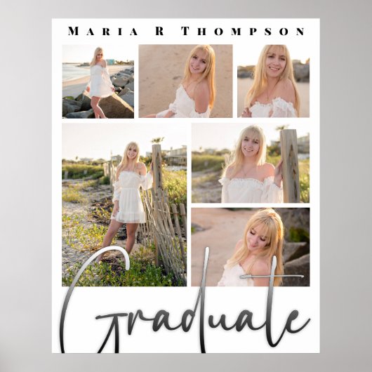 Afstuderen het Meerdere Manuscript van de Collage  Poster (Voorkant)