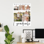 Afstuderen het Meerdere Manuscript van de Collage  Poster (Thuiskantoor)