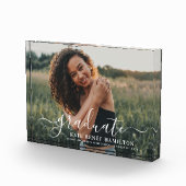 Afstuderen het Moderne Afstuderen van het Witte Ma Fotoblokken (Rechts)