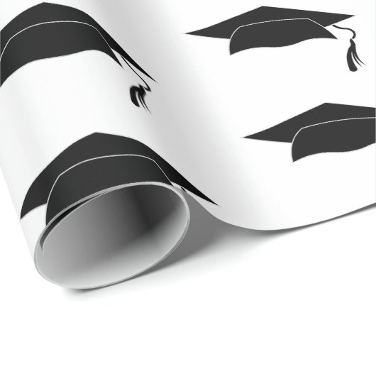 Afstuderen het Patroon van de Klep van de Korrel Cadeaupapier (Rol Hoek)