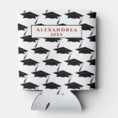 Afstuderen het Pet van de Klasse van het Afstudere Blikjeskoeler (Achterkant)