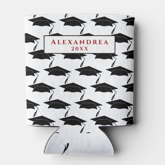 Afstuderen het Pet van de Klasse van het Afstudere Blikjeskoeler (Achterkant)