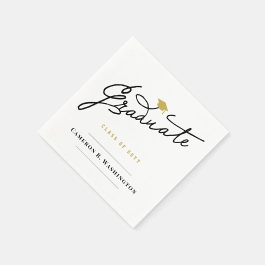 Afstuderen het Pet van het Afstudeerder van het Ma Servet (Hoek)