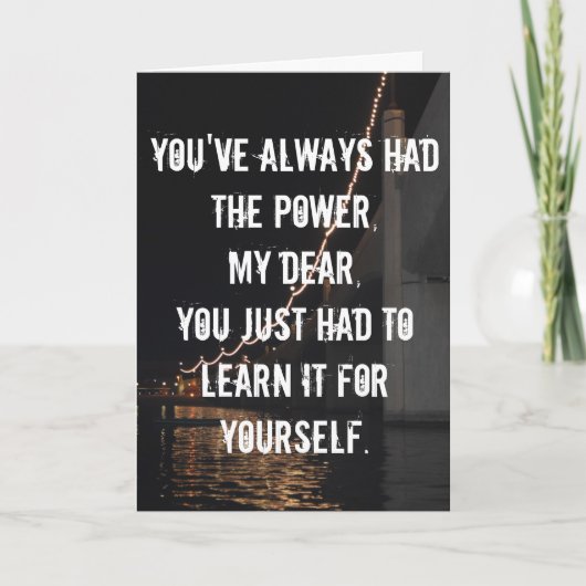 Afstuderen/het Wenskaart van Gelukwensen Kaart (Voorkant)