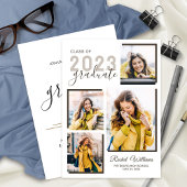 Afstuderen High School 2023 Fotoparty Uitnodiging