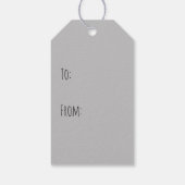 Afstuderen-hondgezichten Cadeaulabel (Achterkant)